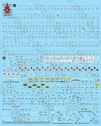 1/48 Fundekals F-4 PHANTOM DEPOT STENCILS