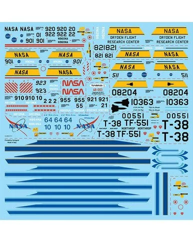 1/48 Fundekals NASA T-38s