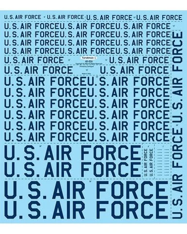 1/48 Fundekals U.S. AIR FORCE Titles