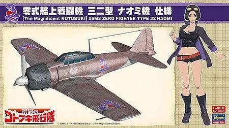 1/48 Hasegawa A6M3 Zero Fighter Type 32 Naomi 52207