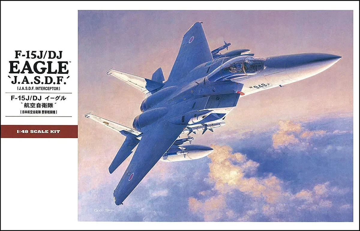 1/48 Hasegawa F-15J/DJ Eagle JASDF 7251