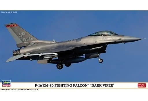 1/48 Hasegawa F-16CM-50 Fighting Falcon Dark Viper 7522