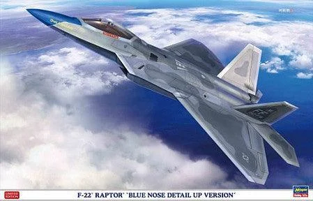 1/48 Hasegawa F-22 Raptor `Blue Nose Detail Up Version´ 52293