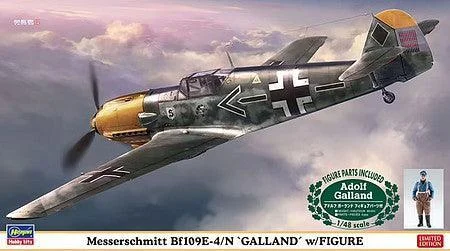 1/48 Hasegawa Messerschmitt Bf109E-4/N Galland 7500