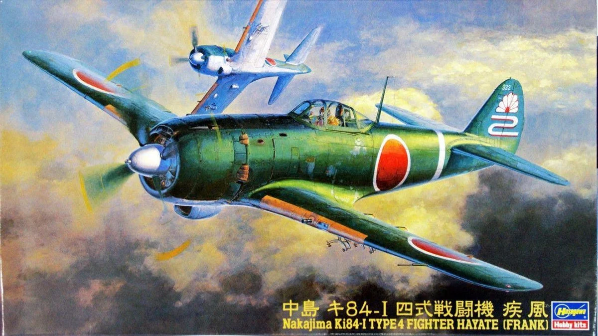 1/48 Hasegawa Nakajima Ki84-I Type 4 Frank 9067
