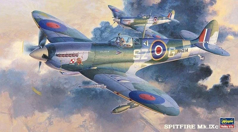 1/48 Hasegawa Spitfire MK IXC RAF Fighter 9079