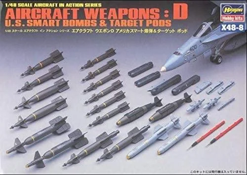 1/48 Hasegawa Weapons D- U.S. Smart Bombs & Target Pods 36008