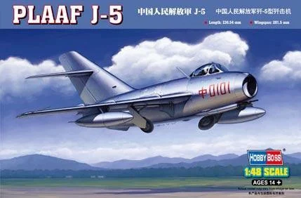 1/48 Hobby Boss Chinese Peoples Liberation Army Force J-5 80335