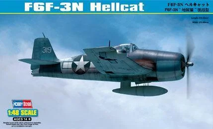 1/48 Hobby Boss F6F-3N Hellcat 80340