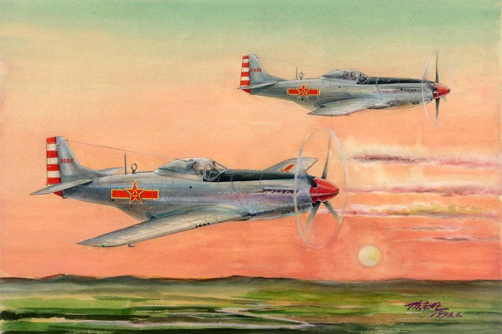 1/48 Hobby Boss PLAAF P-51D/K Mustang 85807