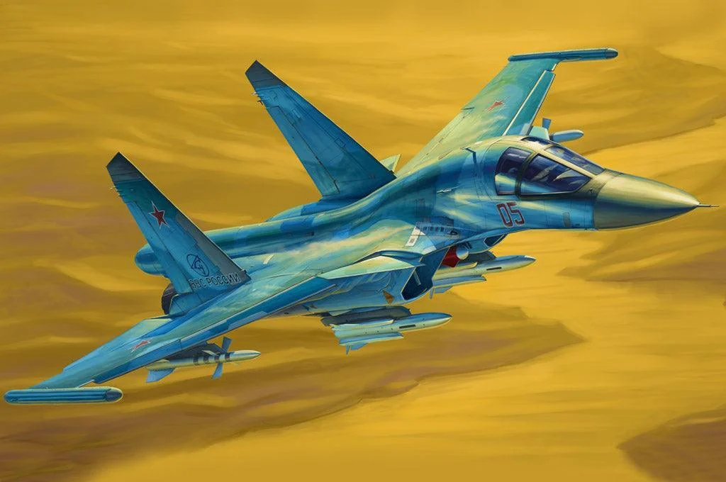 1/48 Hobby Boss Russian Su-34 Fullback Fighter-Bomber 81756