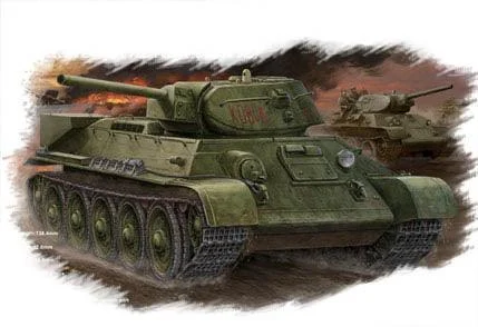 1/48 Hobby Boss Russian T-34/76 (Model 1942 Factory No.112) Tank 84806