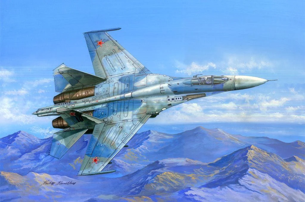 1/48 Hobby Boss Su-27 Flanker B 81711