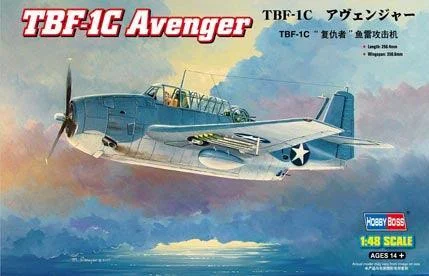 1/48 Hobby Boss TBF-1C Avenger 80314