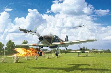 1/48 Hurricane Mk I RAF Fighter Battle of Britain - Italeri