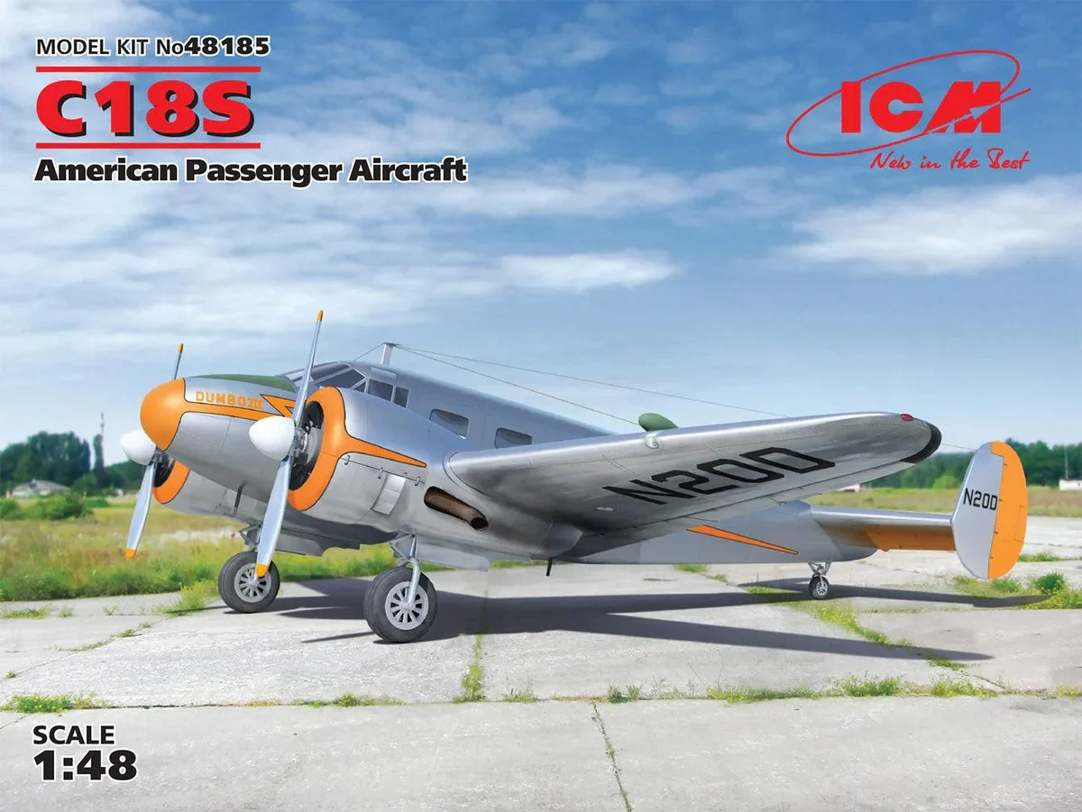 1/48 ICM American Passenger Aircraft - C18S 48185
