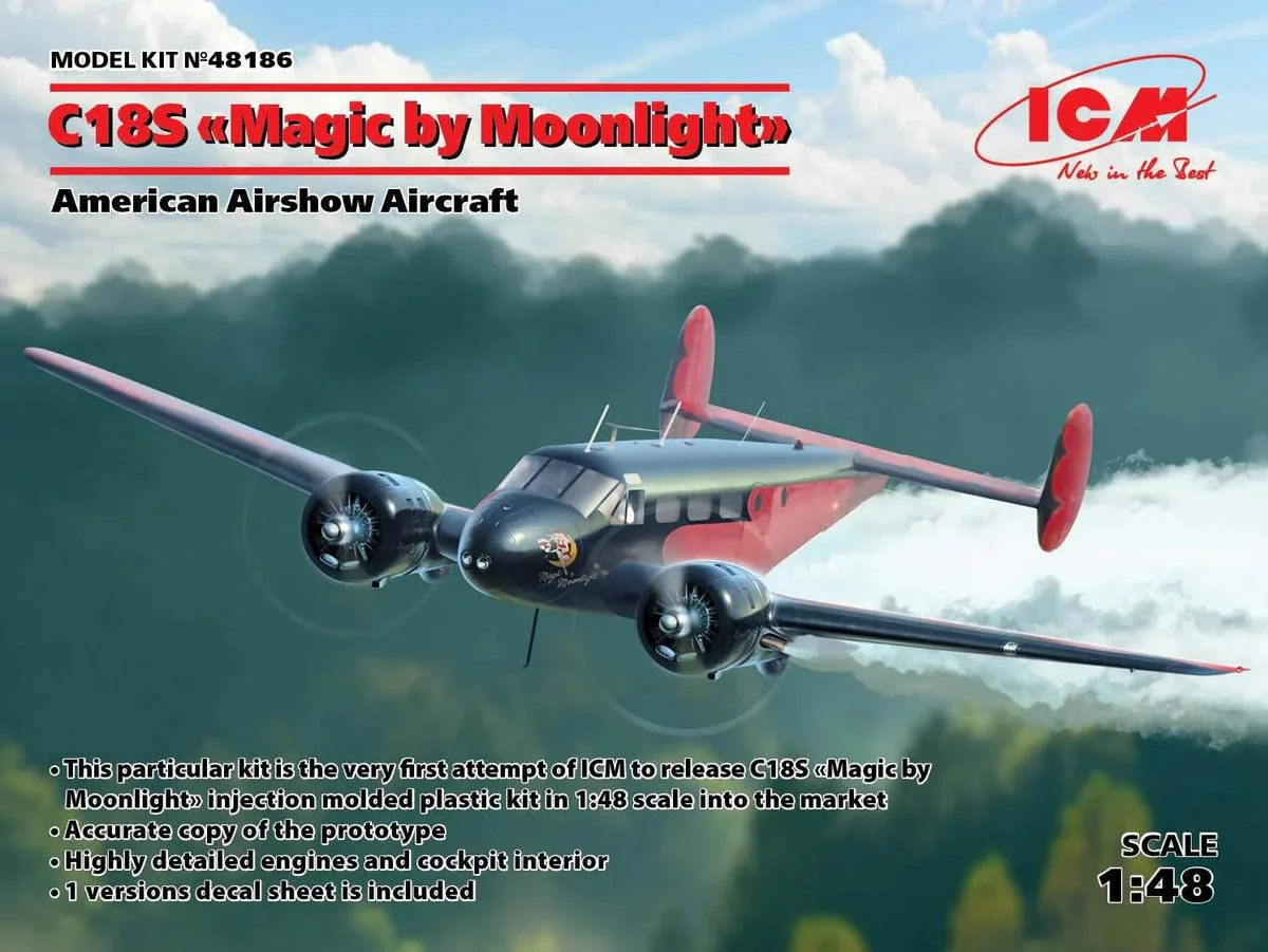 1/48 ICM C18S “Magic By Moonlight” - American Airshow Aircraft 48186