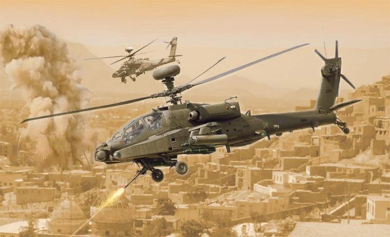 1/48 Italeri AH-64D Apache Longbow 2748