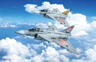 1/48 Italeri SAAB JA37/AJ37 Viggen Fighter