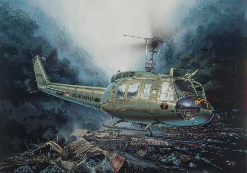 1/48 Italeri UH-1D Iroquois Helicopter 849