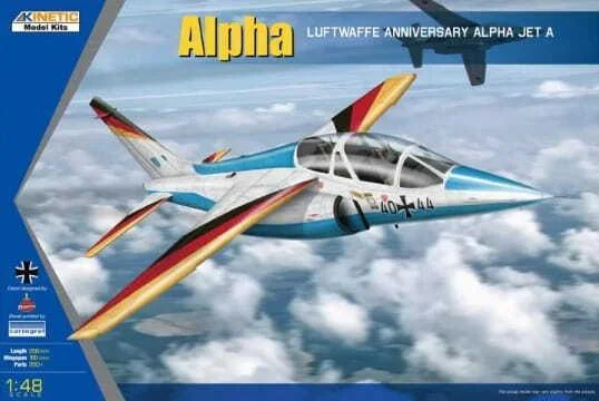 1/48 Kinetic Alpha Jet Luftwaffe 48087