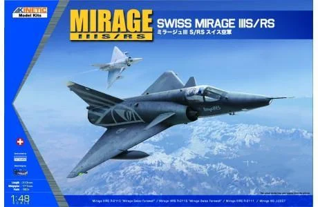 1/48 Kinetic MIRAGE IIIS/RS 48058