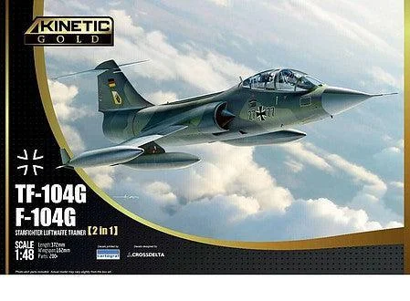 1/48 Kinetic TF-104G F-104G Luftwaffe Starfighter 48089