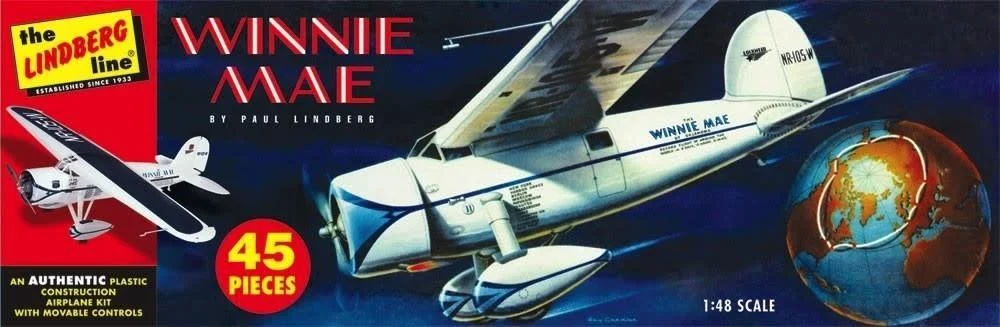 1/48 Lindberg Lockheed Vega 5-C 'Winnie Mae' 502/12