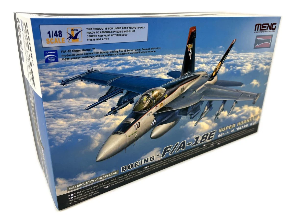 1/48 Meng F/A18E Super Hornet Fighter