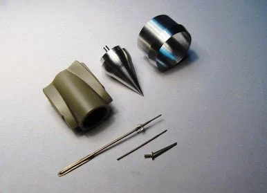 1/48 Mini World Air intake pitots for Su-11 "TRUMPETER"