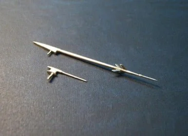 1/48 Mini World Pitots for MiG-21UM "TRUMPETER"