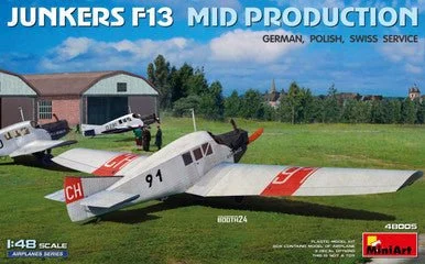 1/48 Miniart Junkers F13 Mid Production Plastic Model Kit