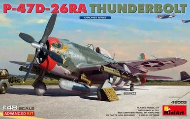 1/48 Miniart P-47D-26RA Thunderbolt ADVANCED Plastic Model Kit