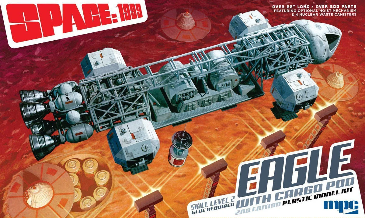 1/48 MPC Space 1999: 22″ Eagle w/Cargo Pod 990
