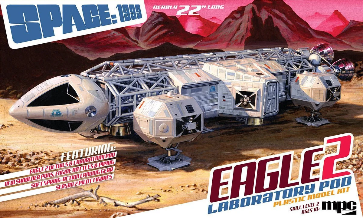 1/48 MPC Space:1999 Eagle II w/Lab Pod 923