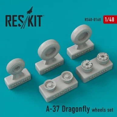 1/48 Reskit A-37 Dragonfly wheels set