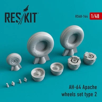 1/48 Reskit AH-64 Apache Type 2 wheels set