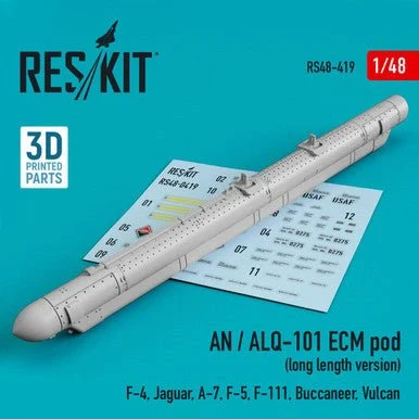 1/48 Reskit AN / ALQ-101 ECM pod long