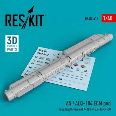 1/48 Reskit AN / ALQ-184 ECM pod (long length version)