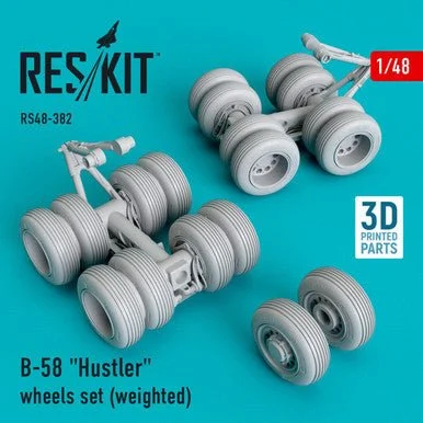 1/48 Reskit B-58 Hustler wheels set (weighted)