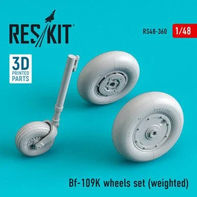 1/48 Reskit Bf-109K wheels set (weighted)