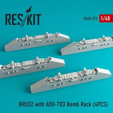 1/48 Reskit BRU32 with ADU-703 Bomb Rack (4PCS) F-14D/B