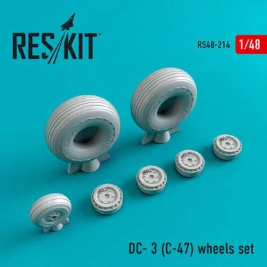 1/48 Reskit DC- 3 (C-47) wheels set