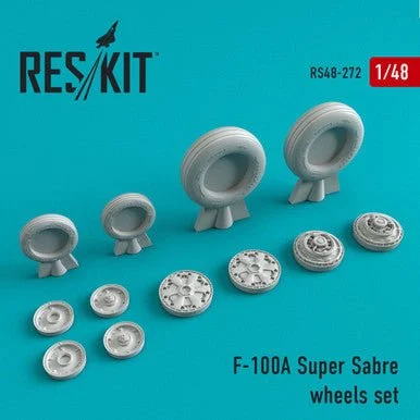 1/48 Reskit F-100 (A) Super Sabre wheels set
