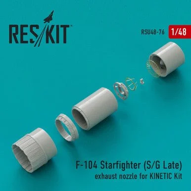 1/48 Reskit F-104 Starfighter (S/G Late) exhaust nozzle for KINETIC Kit (1/48)