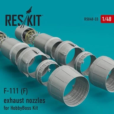 1/48 Reskit F-111 (F) exhaust nozzles for HobbyBoss Kit