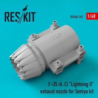 1/48 Reskit F-35 (A, C) Lightning II exhaust nozzle for Tamiya kit