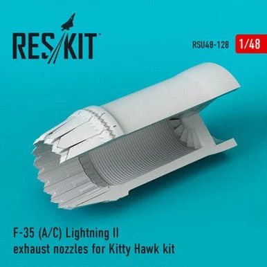 1/48 Reskit F-35 (A/?) Lightining II exhaust nozzles for Kitty Hawk Kit (1/48)