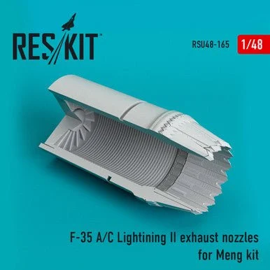 1/48 Reskit F-35 (A/?) Lightining II exhaust nozzles for Meng Kit (1/48)