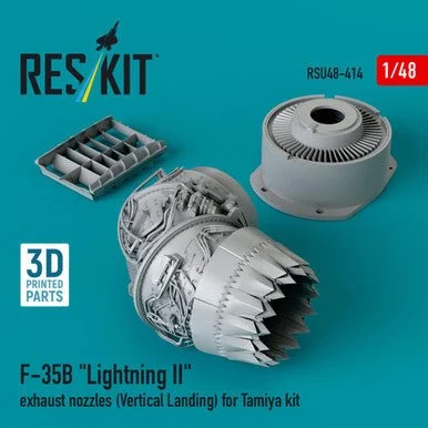 1/48 Reskit F-35B Lightning II exhaust nozzles (Vertical Landing) for Tamiya kit